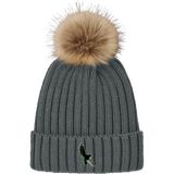 Wilmington Nighthawks Faux Fur Pom Beanie
