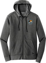 Woodridge Wild New Era Tri-Blend Fleece Full-Zip Hoodie