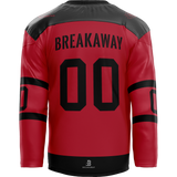 South Pittsburgh Rebellion Goalie Third Jersey - Red - Kit
